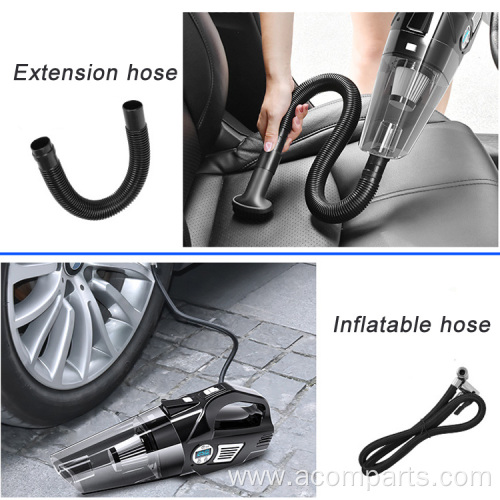 Car Portable Vacuum Cleaner With Tire Inflators